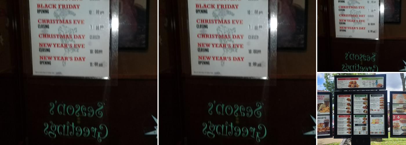 Arby's Menu
