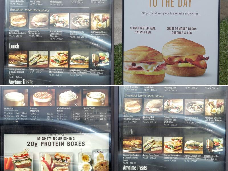 Starbucks Menu