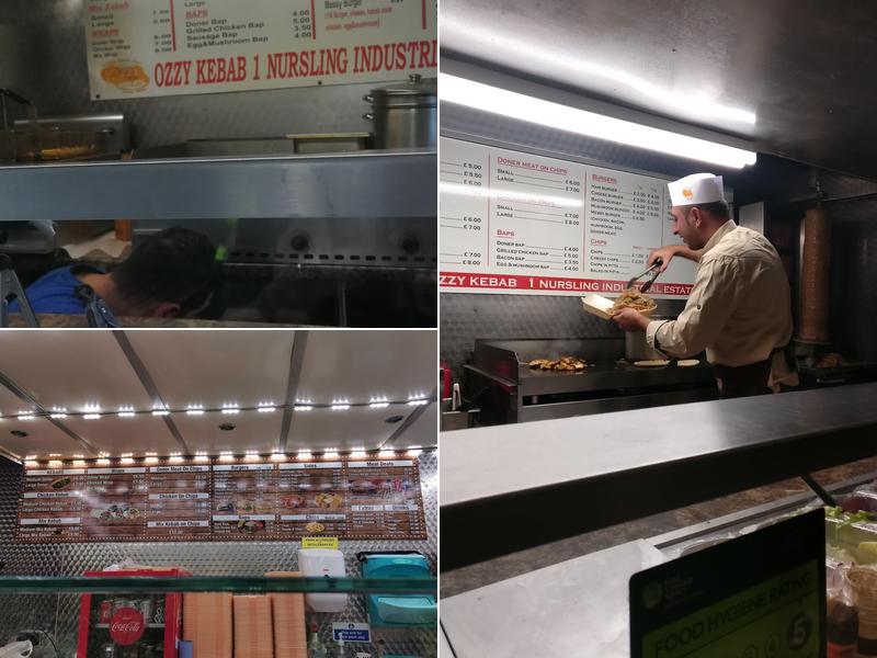 ozzy burger and kebabs Menu