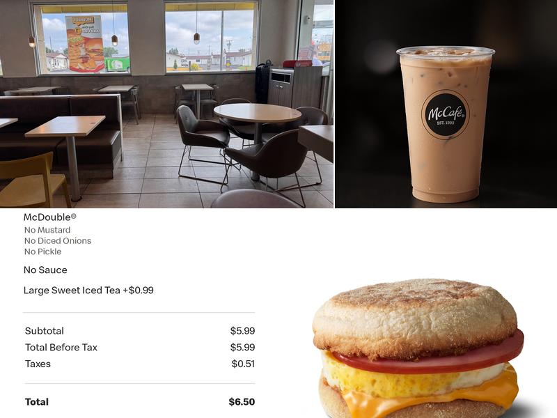 McDonald's Menu