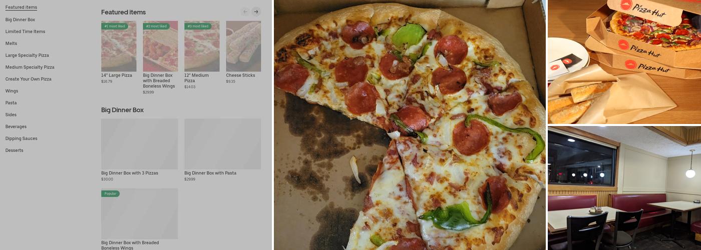 Pizza Hut Menu