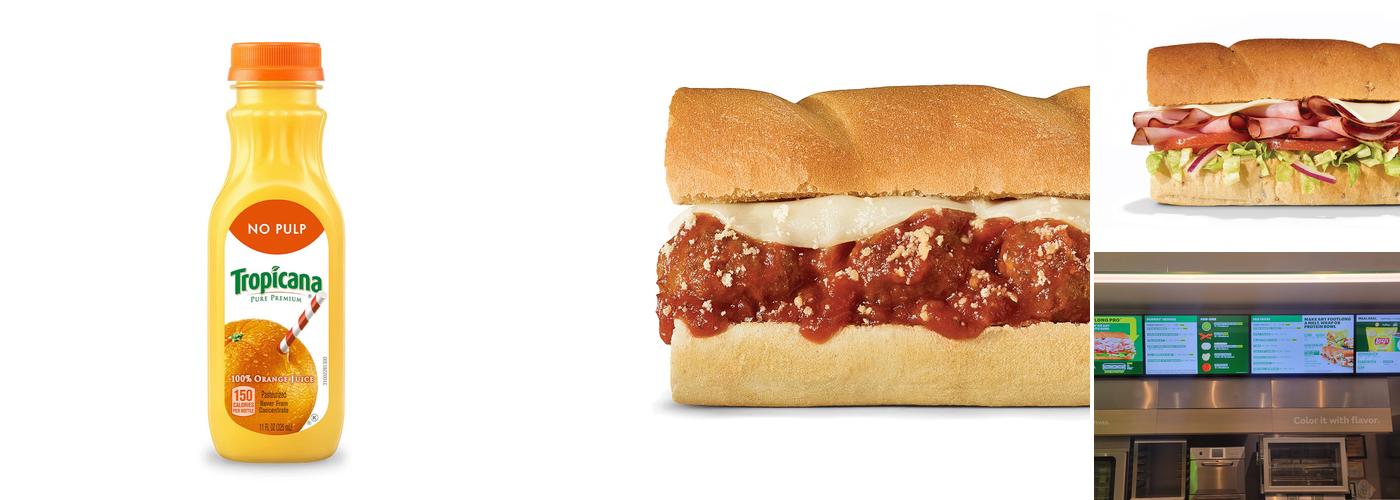 Subway Menu