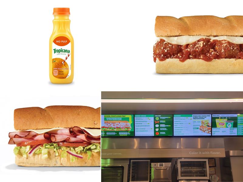 Subway Menu