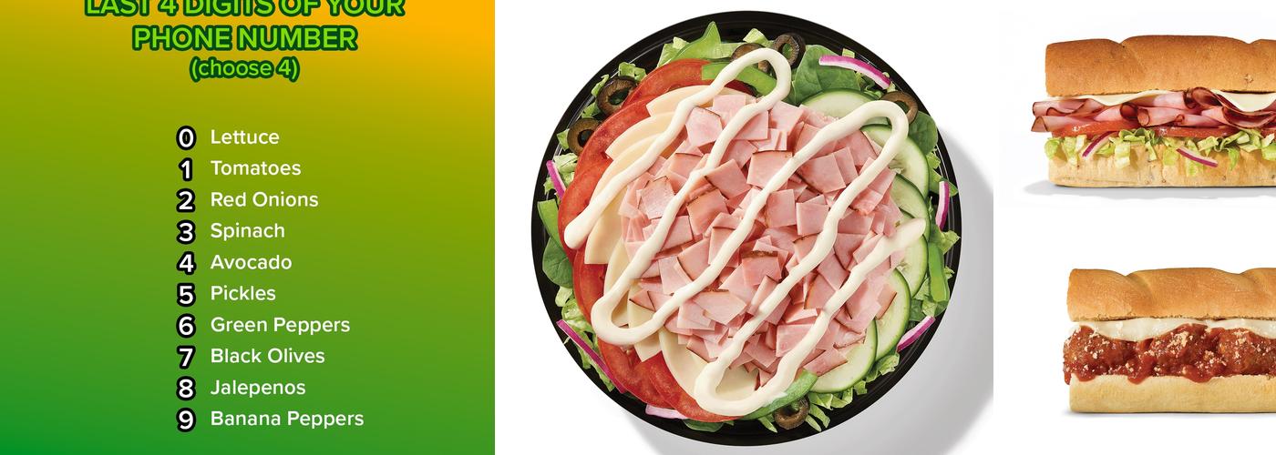 Subway Menu