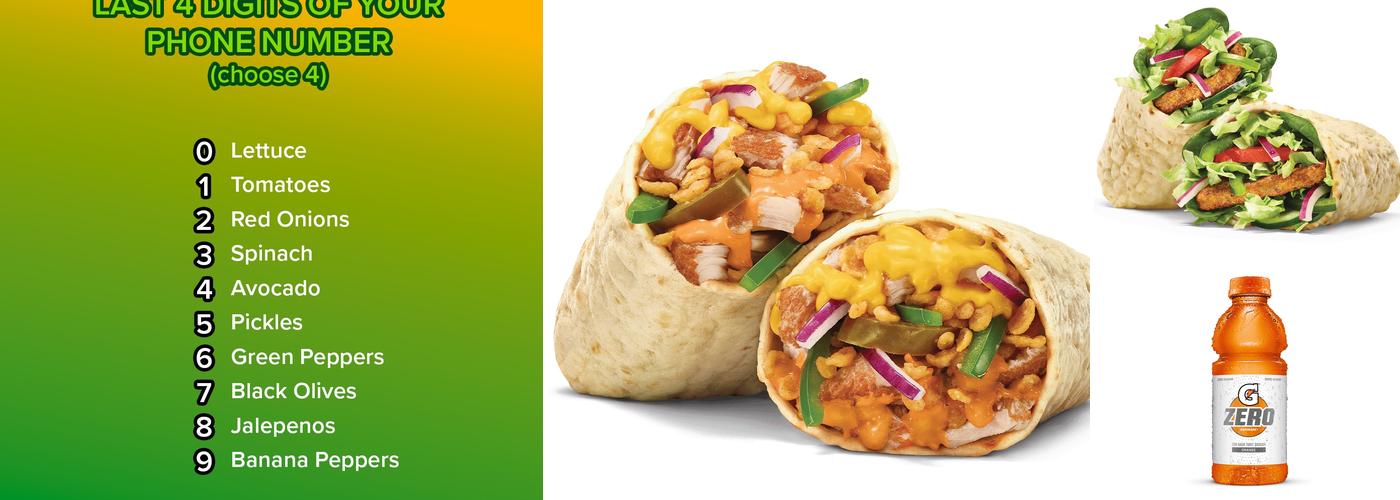 Subway Menu