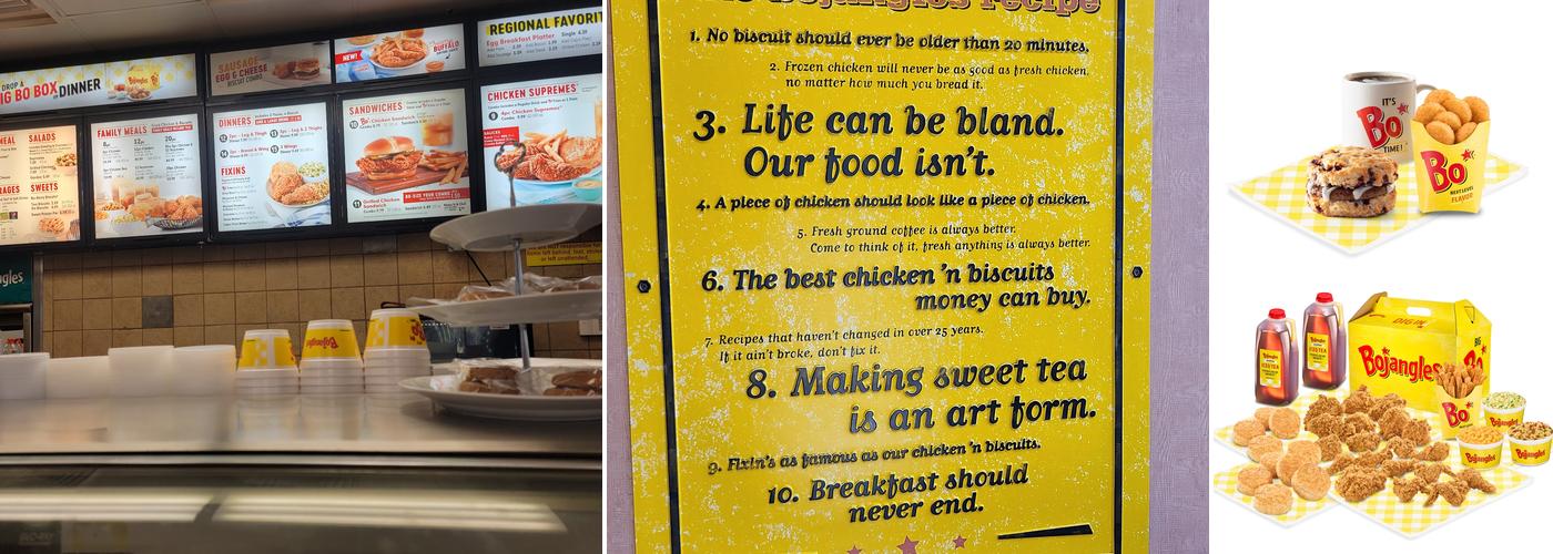 Bojangles Menu