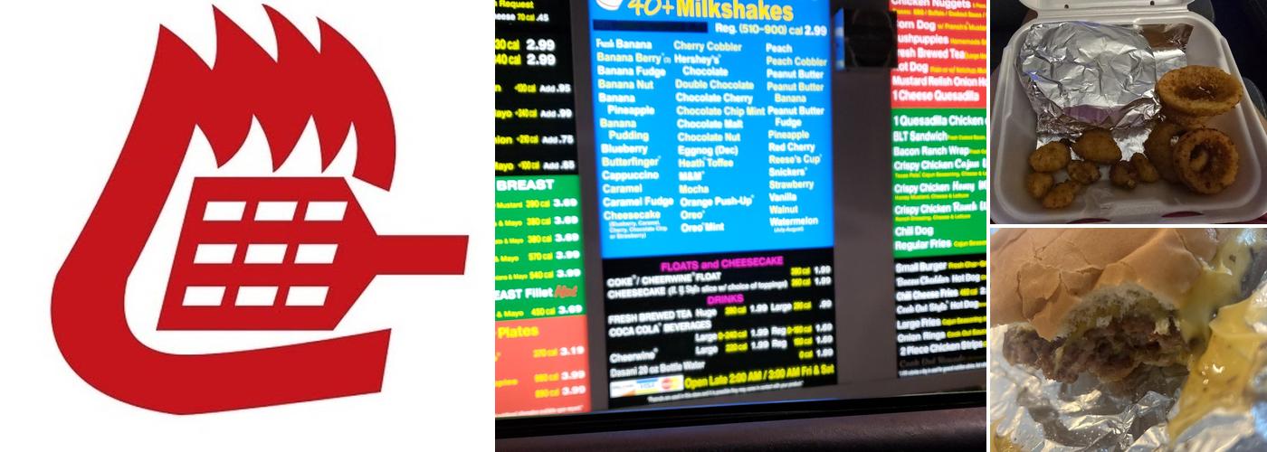 Cook Out Menu