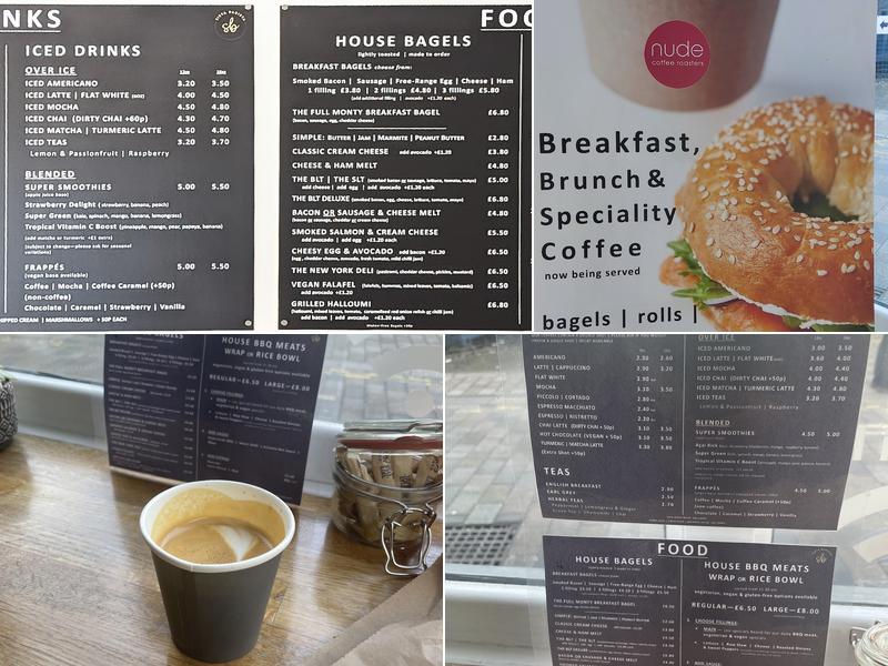 Sista Barista Cafe Menu