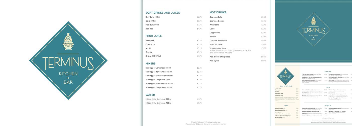 2 Bridge Place Menu