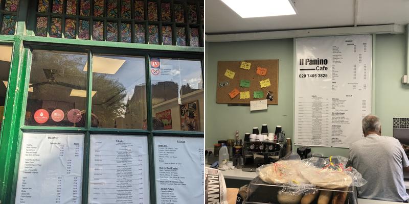 Il Panino Menu
