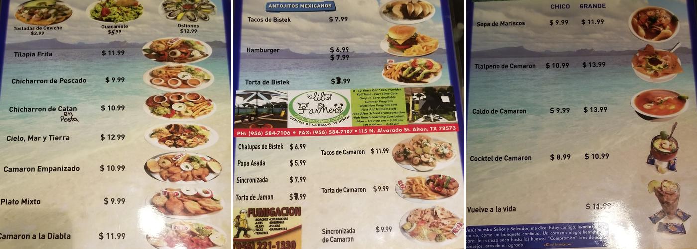 Tortas La Movida Menu