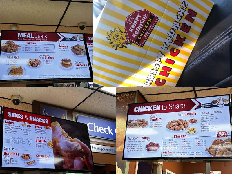 Krispy Krunchy Chicken @Circle K Menu
