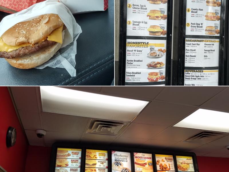 Hardee's Menu