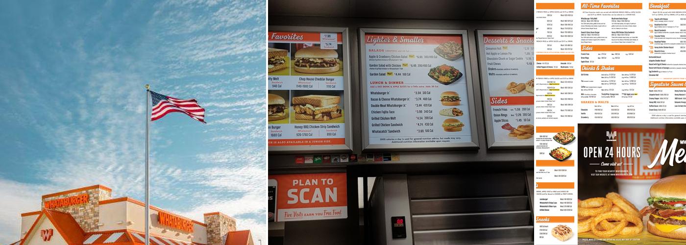 Whataburger Menu