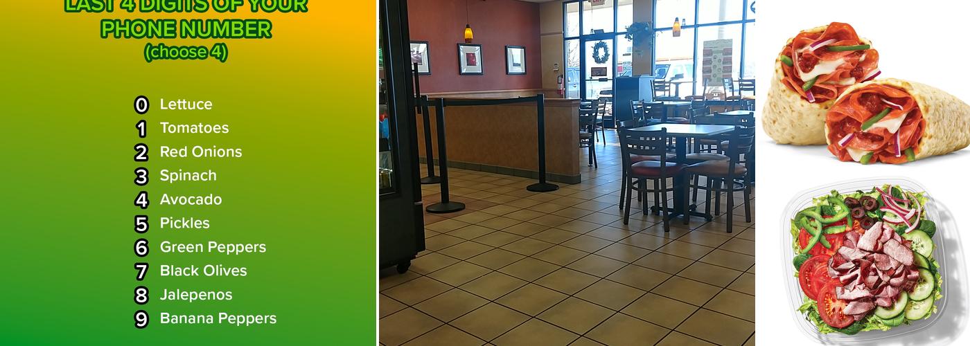 Subway Menu