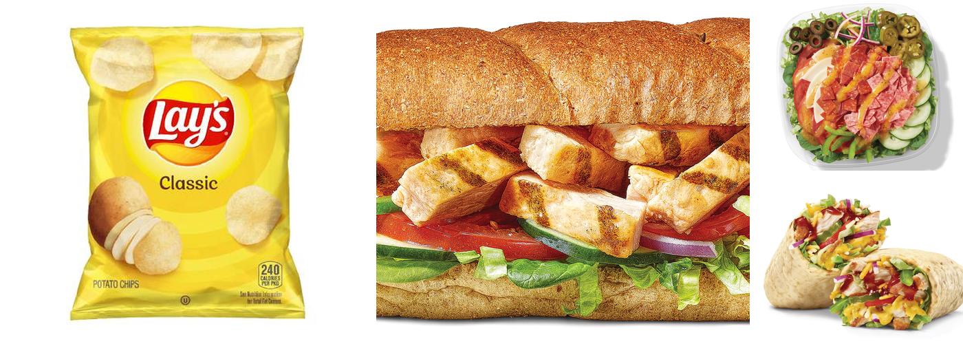Subway Menu