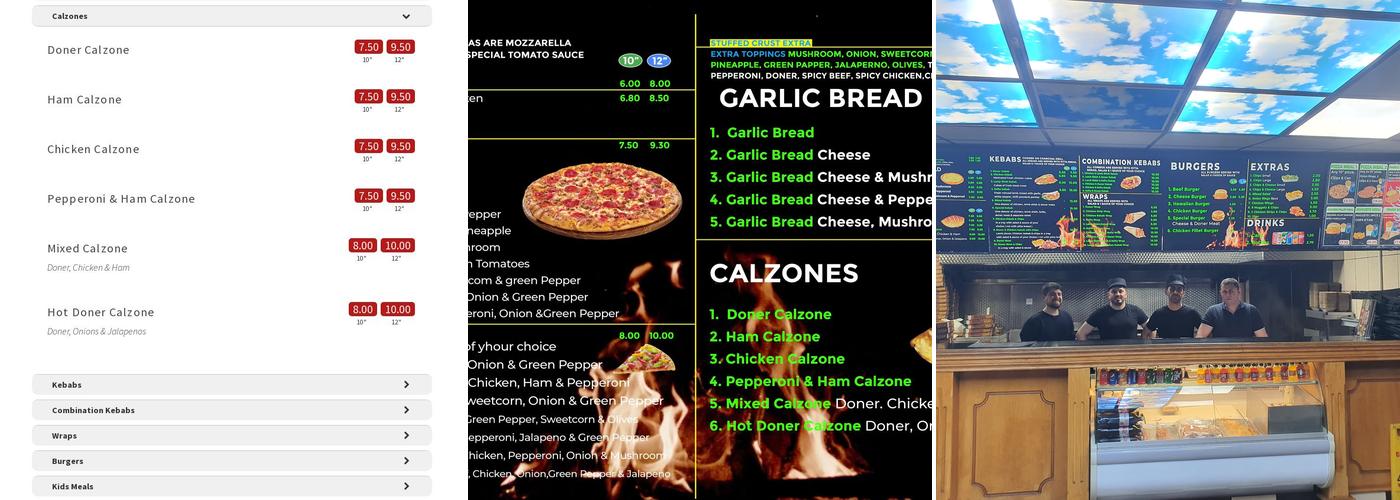 Top Grill & Pizza House Menu