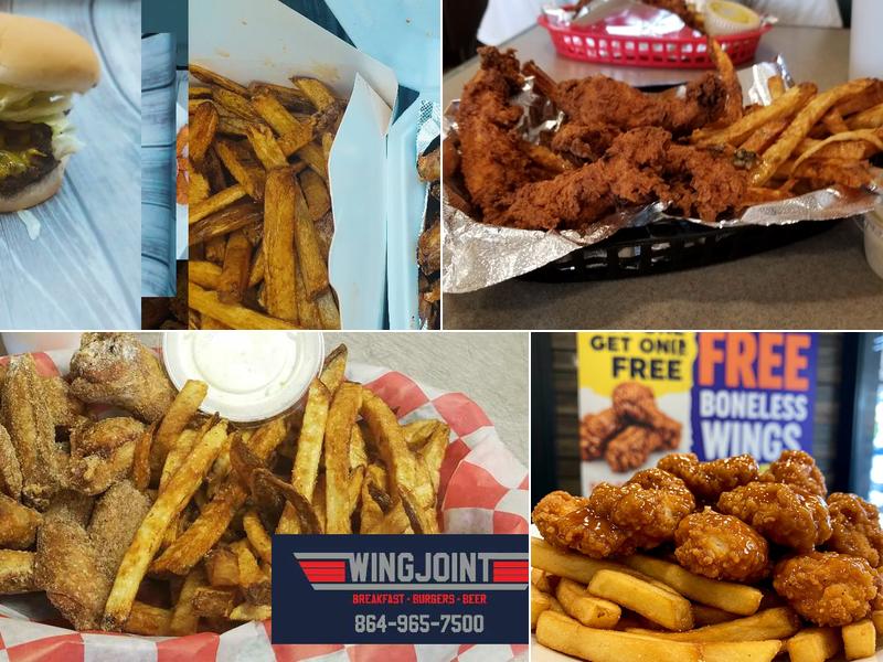 Wing Joint Menu