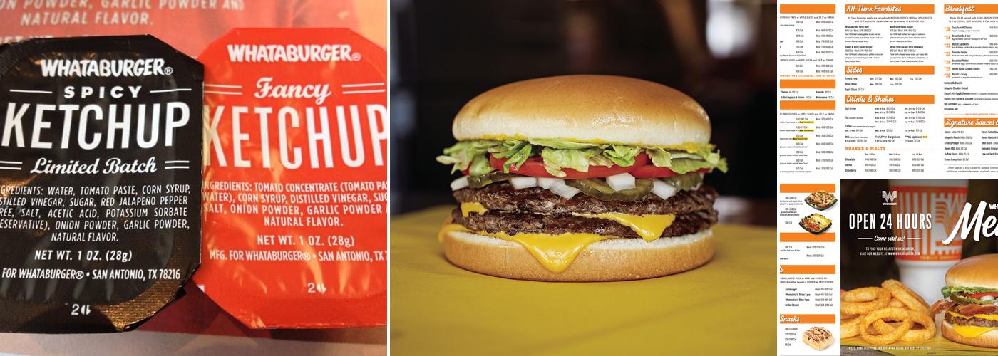 Whataburger Menu