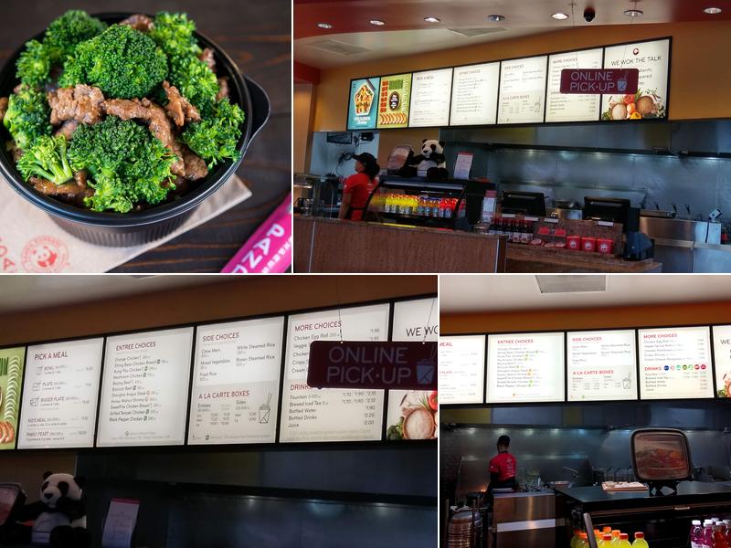 Panda Express Menu