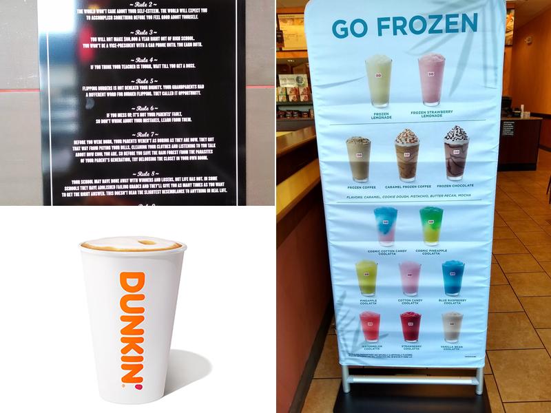Dunkin' Menu
