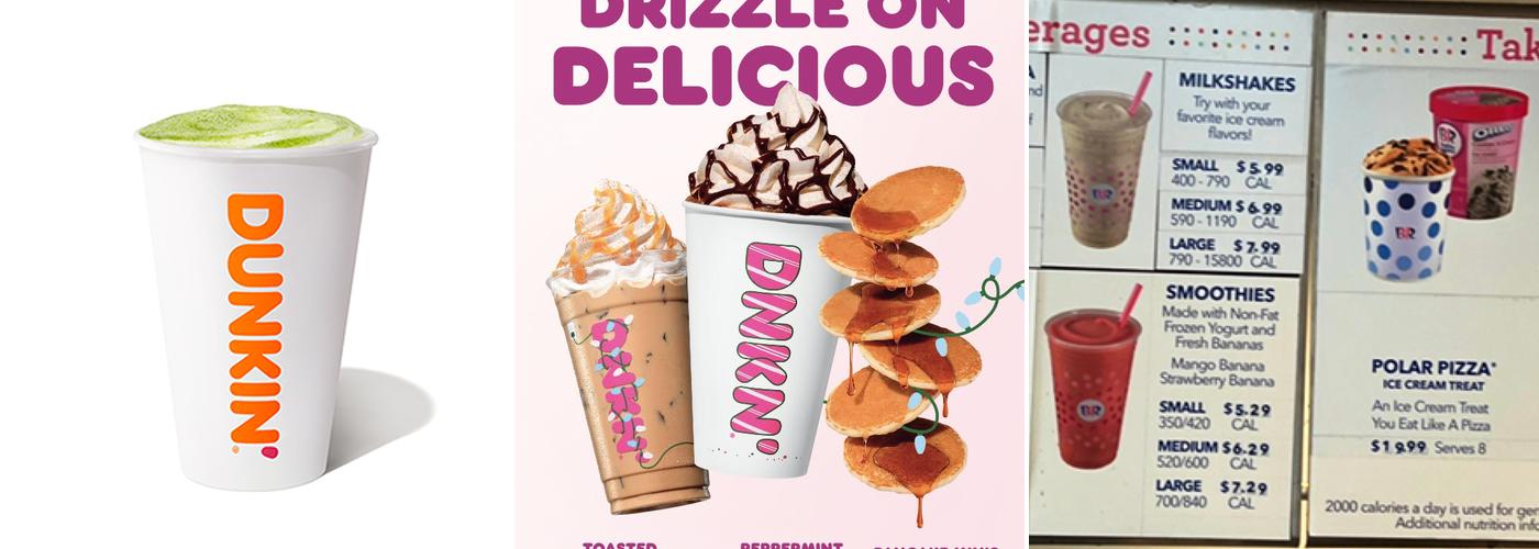 Dunkin' Menu