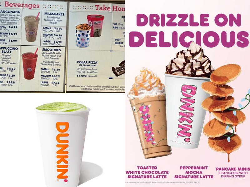 Dunkin' Menu