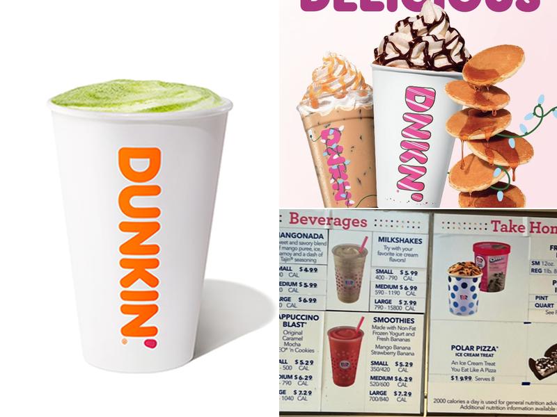 Dunkin' Menu