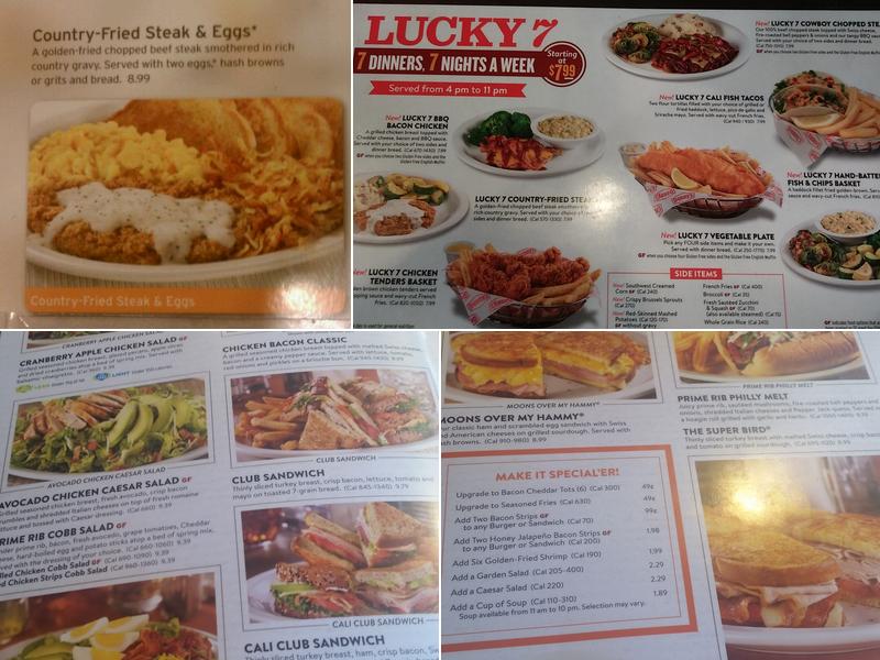 Denny's Menu