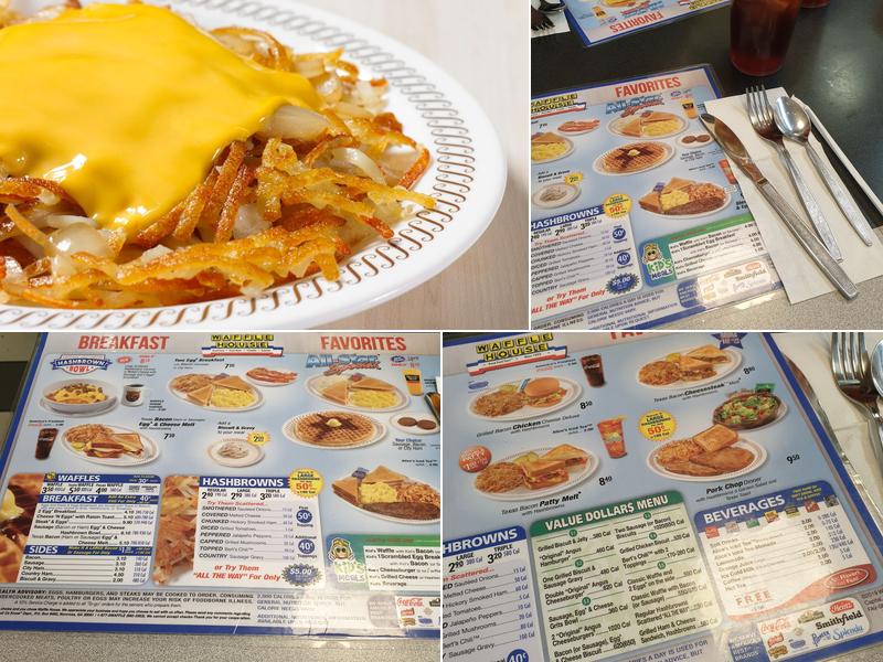 Waffle House Menu