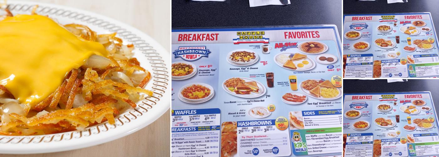 Waffle House Menu