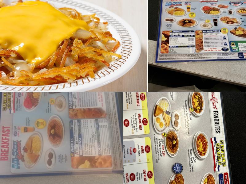 Waffle House Menu