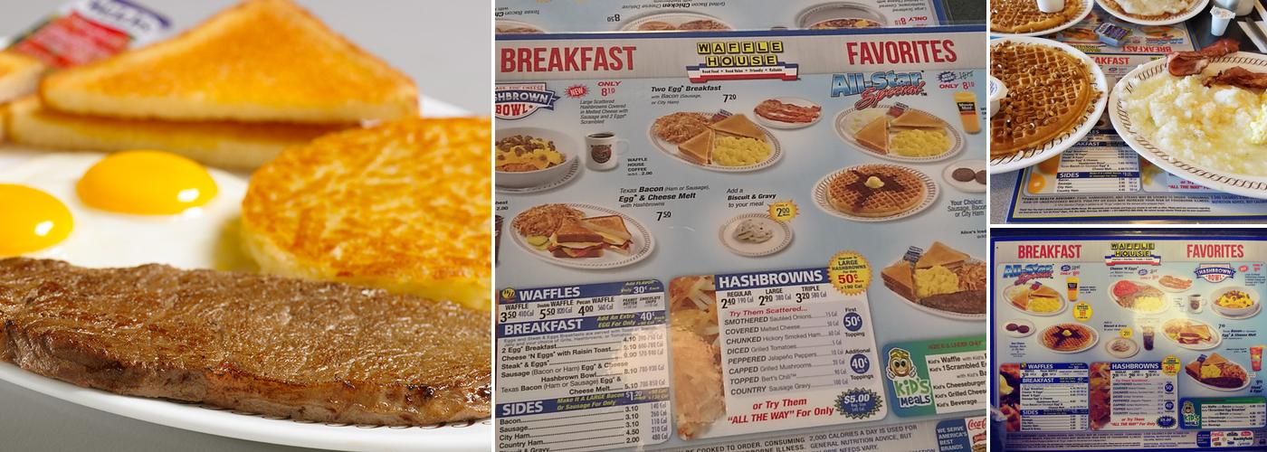 Waffle House Menu