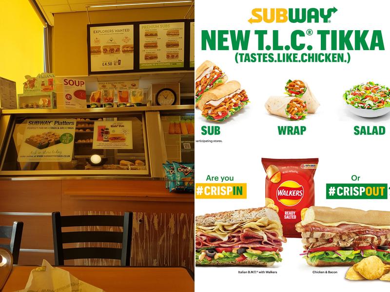 Subway Menu