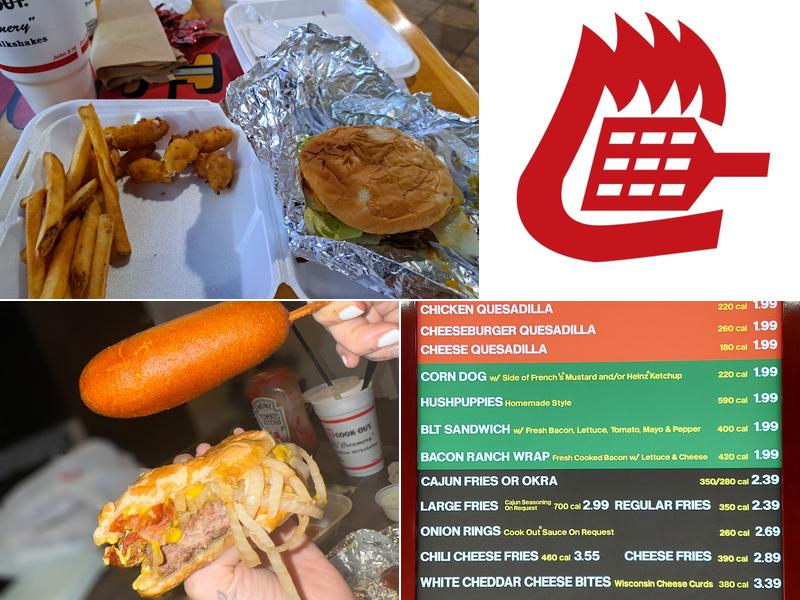 Cook Out Menu
