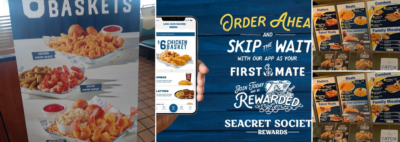 Long John Silver's Menu