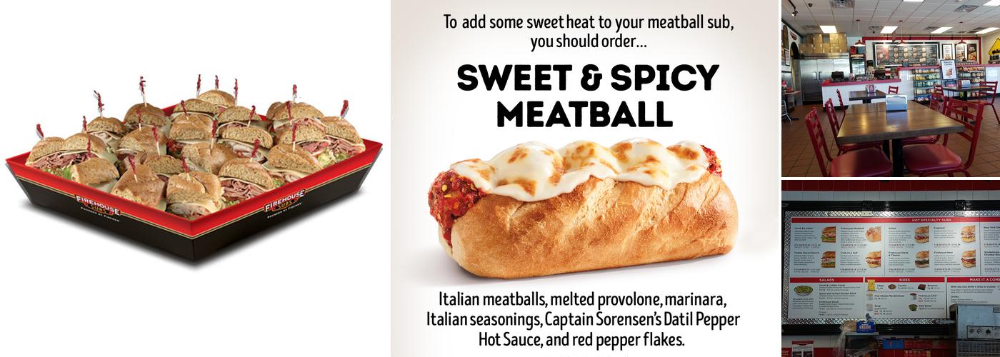 Firehouse Subs Greer Menu