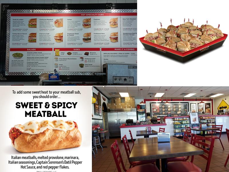 Firehouse Subs Greer Menu