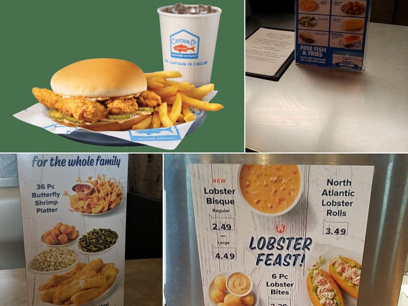 Captain D's Menu