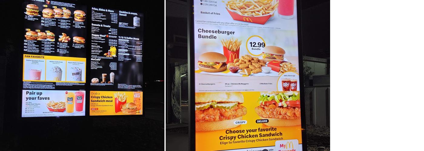 McDonald's Menu