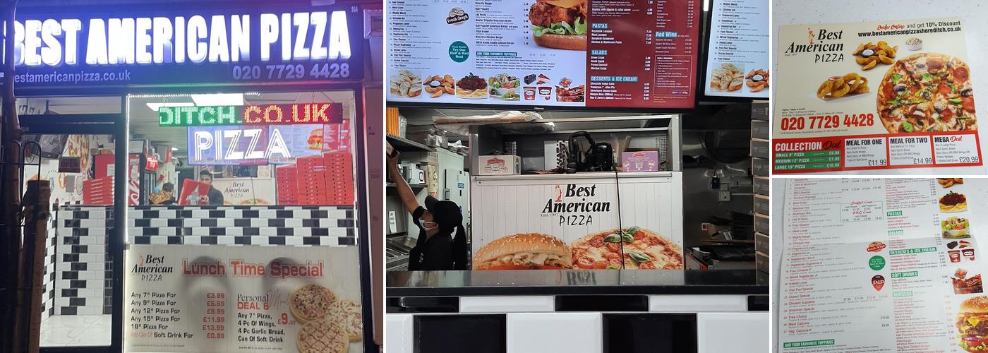 Best American Pizza Menu
