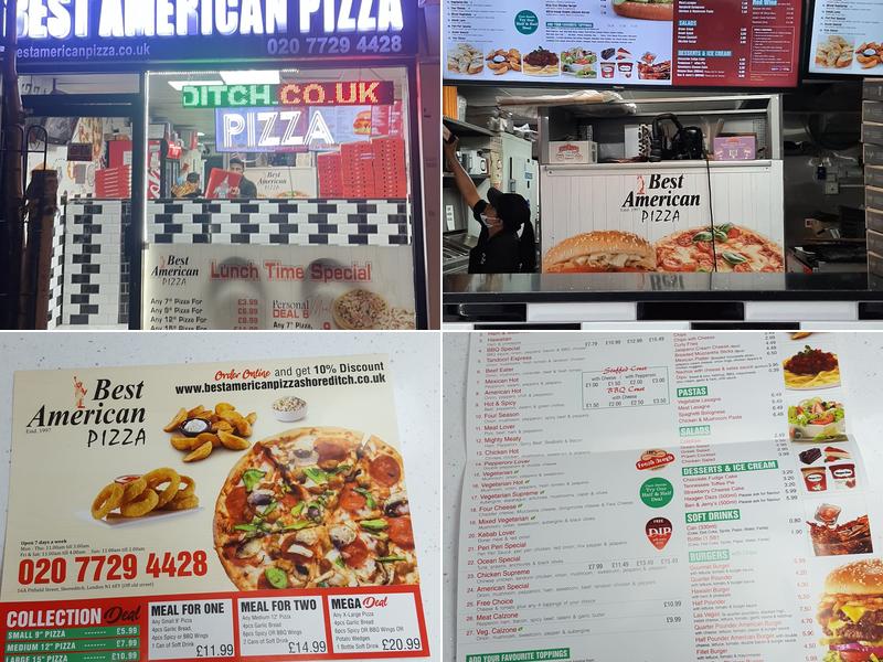 Best American Pizza Menu