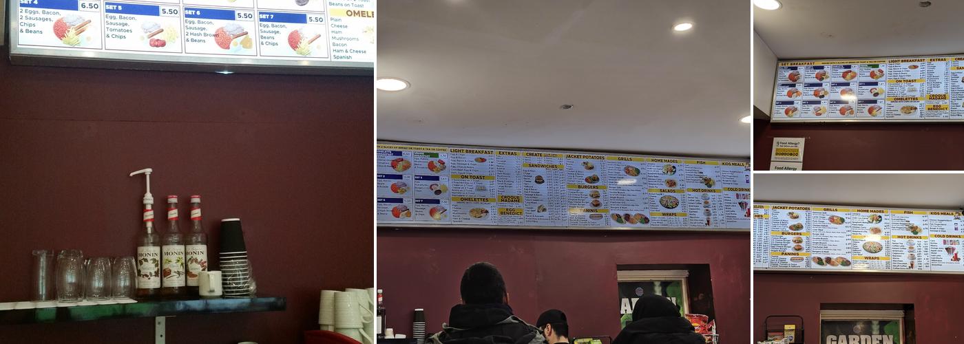 Kem's Cafe London Menu