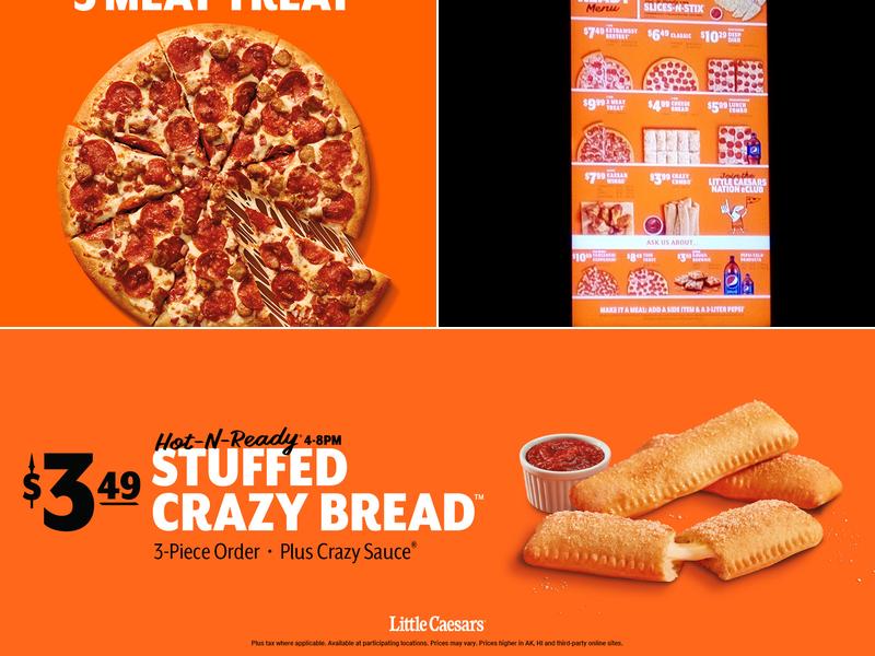 Little Caesars Pizza Menu