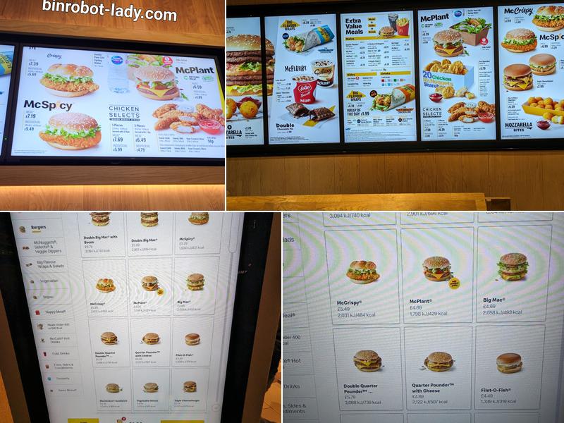 McDonald's Menu
