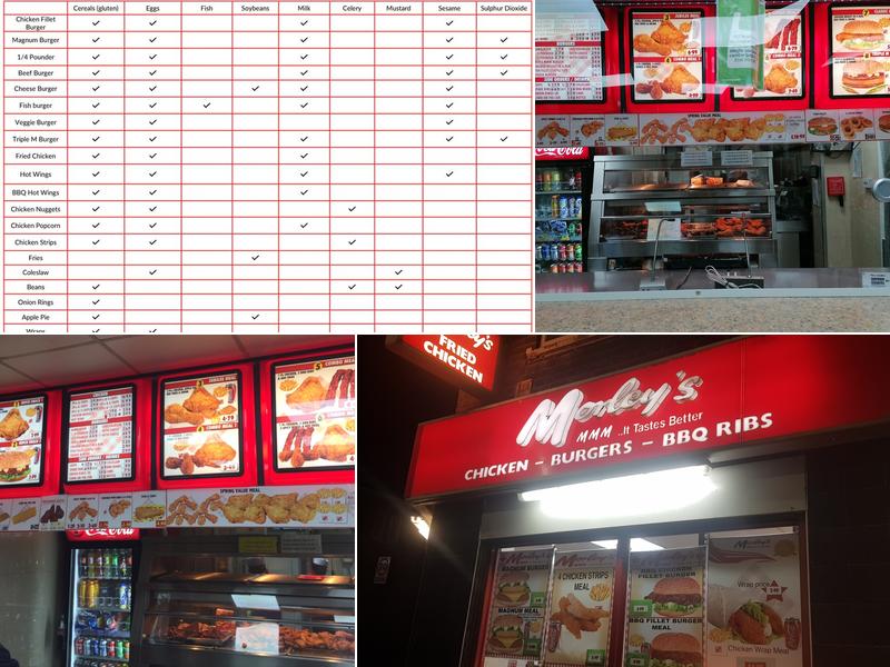 Morleys Fried Chicken Southwark Menu