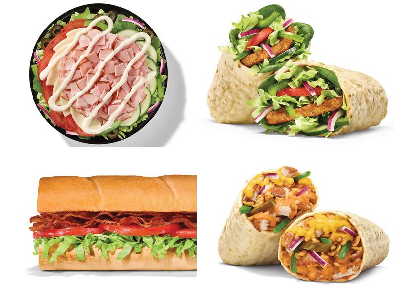 Subway Menu