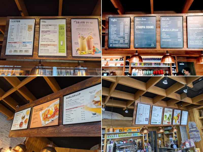 SOHO Coffee Co. Menu