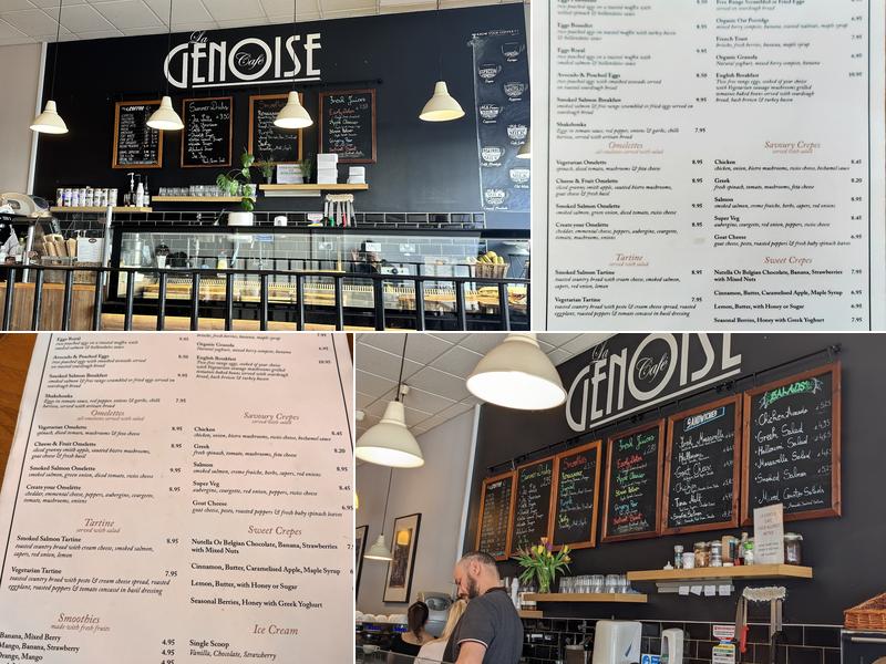 La Genoise Café Menu