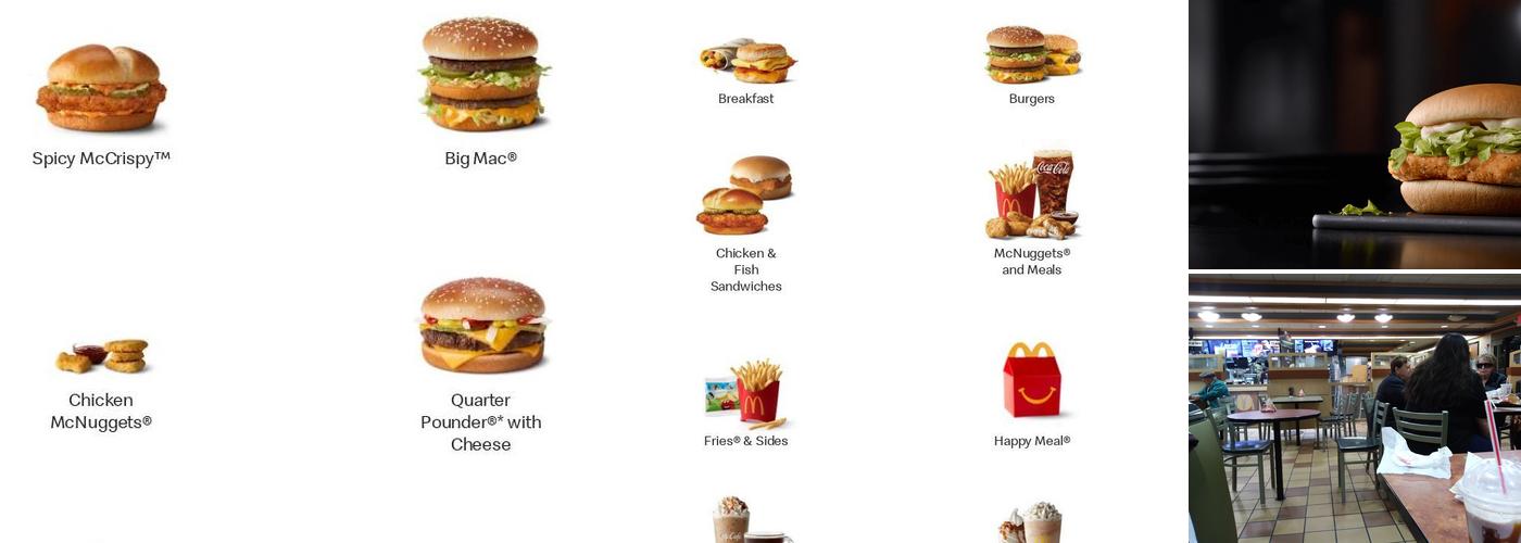 McDonald's Menu
